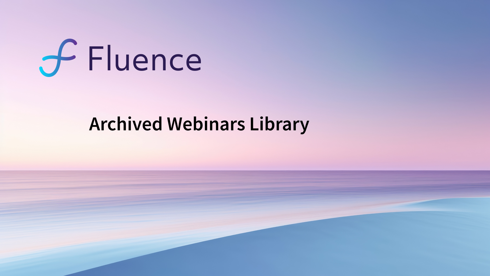 Extensive Webinar Archive Sign Up